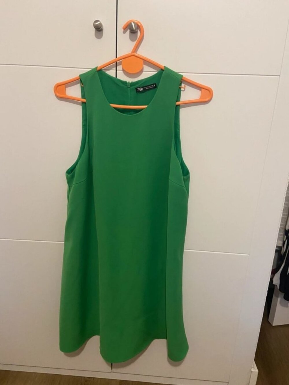 Green Sleeveless A-Line Shift Dress Size M
